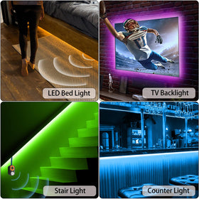 Auplf under-bed light strip ideal for bedrooms and gifts.