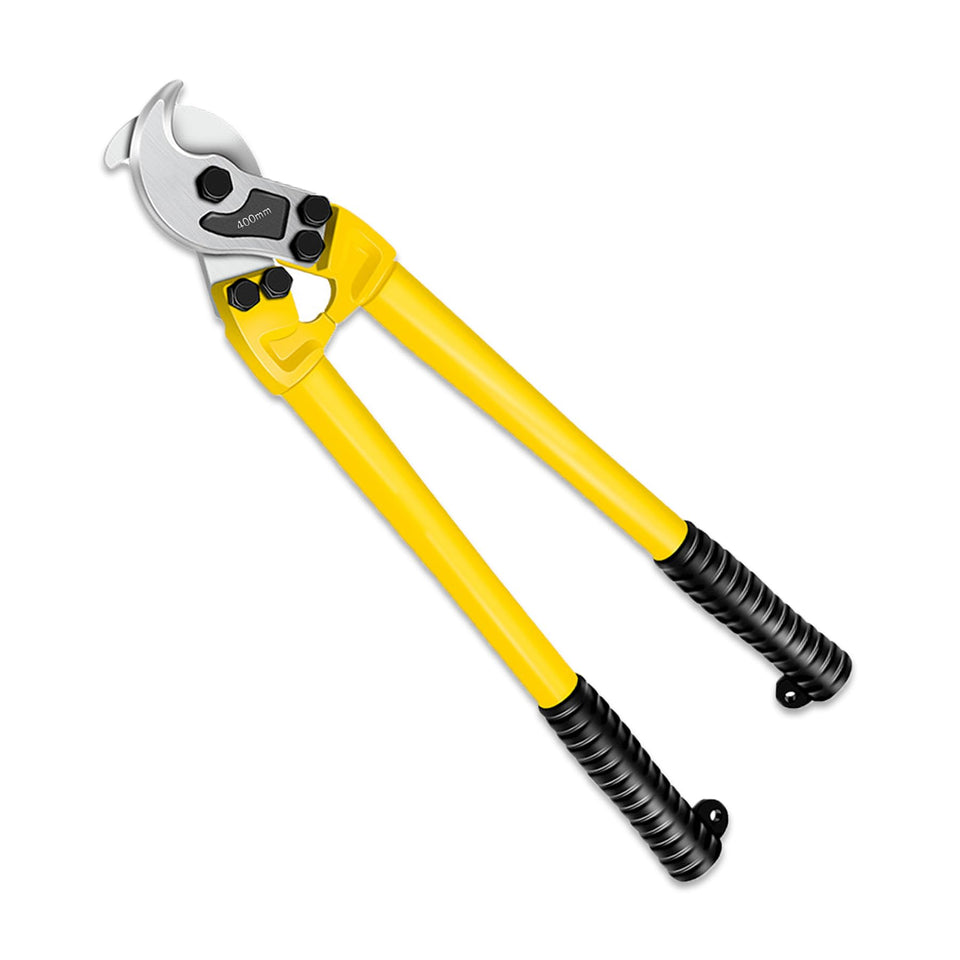 AUPREX 18-inch heavy-duty cable cutter with long handle for tough copper and aluminum cables.