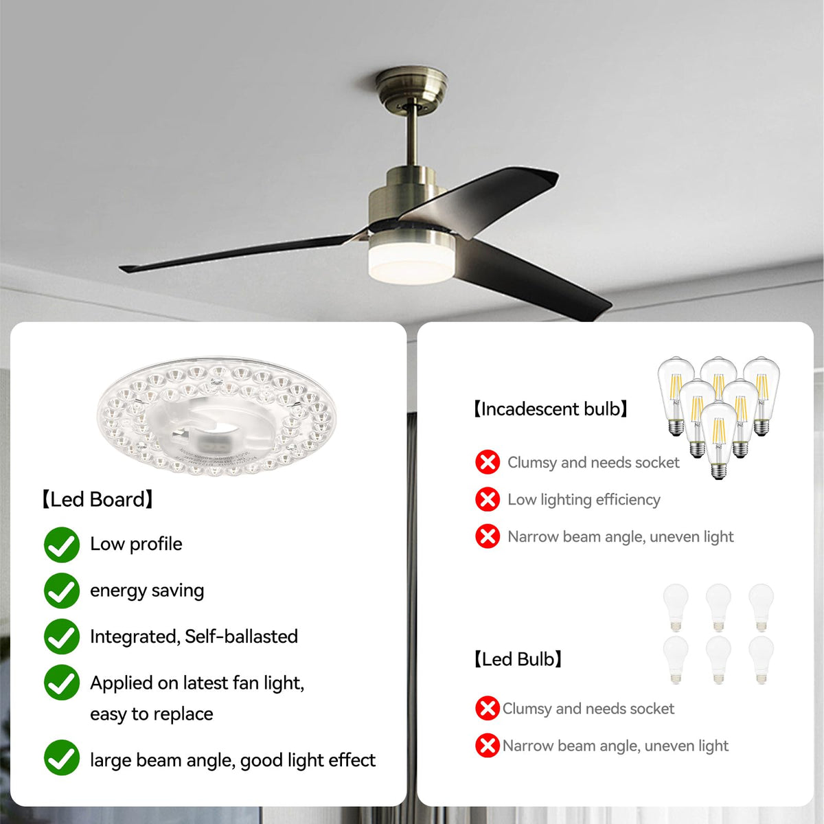 AUPRUN magnets and screws assist clean, secure mounting.