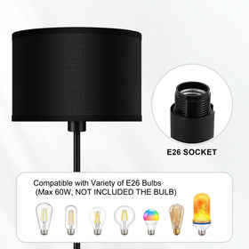 AUQUEE simple-pole-design for clean lines in modern rooms.