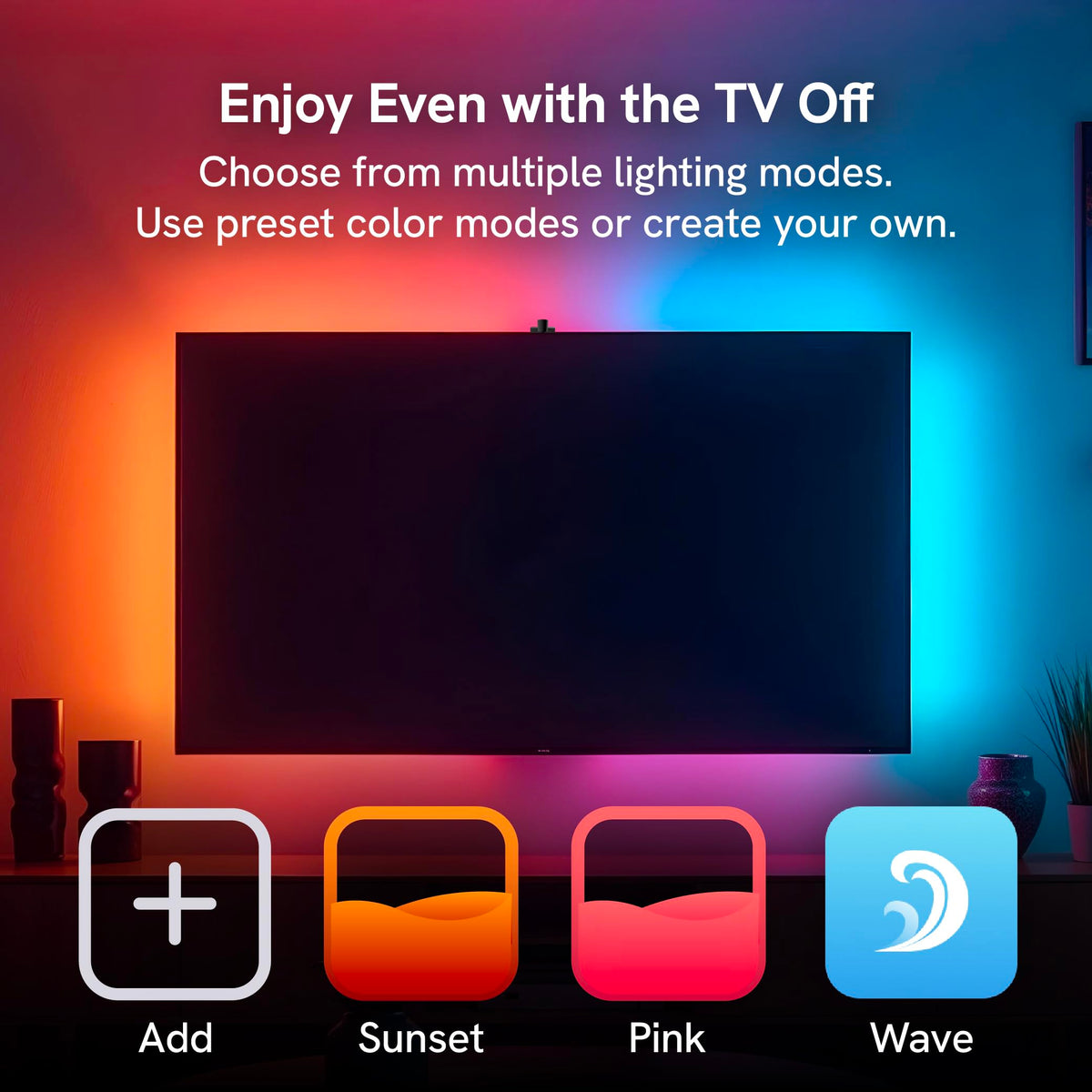 Aura Labs CMOS camera sensor provides precise color matching with instant sync.