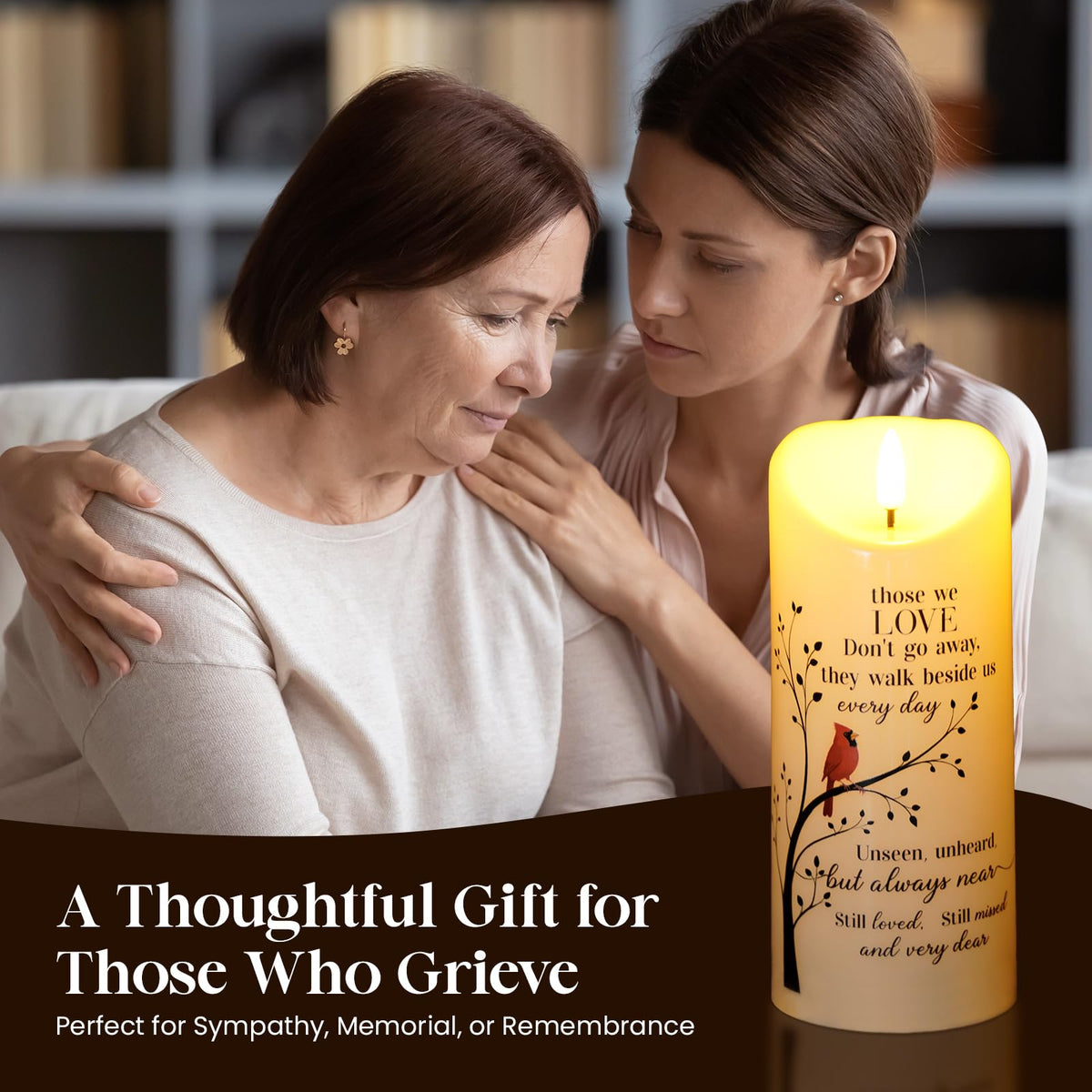 Aurabee flameless candle safe for homes with children and pets