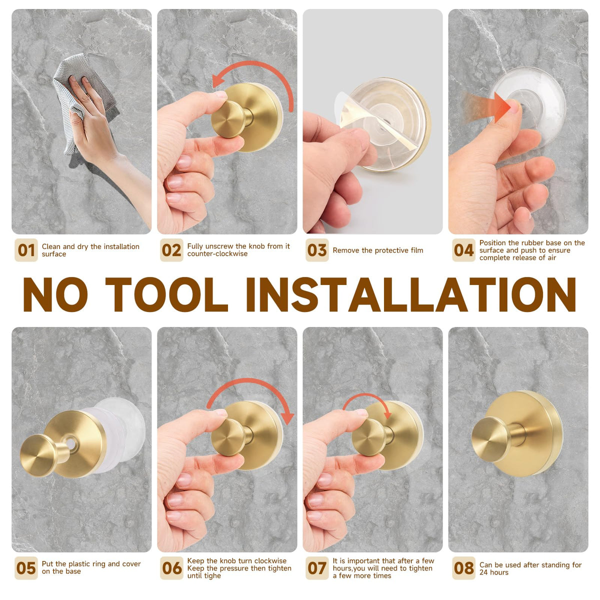 AuraHaven no-drill installation for renter-friendly bathroom