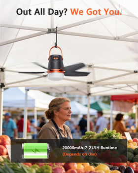 AURATHEA flexible hanging system for quick tent or gazebo setup.