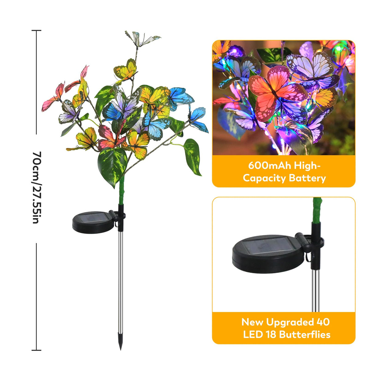 Aureate Horizon upgraded solar panel supports longer lighting hours for outdoor décor
