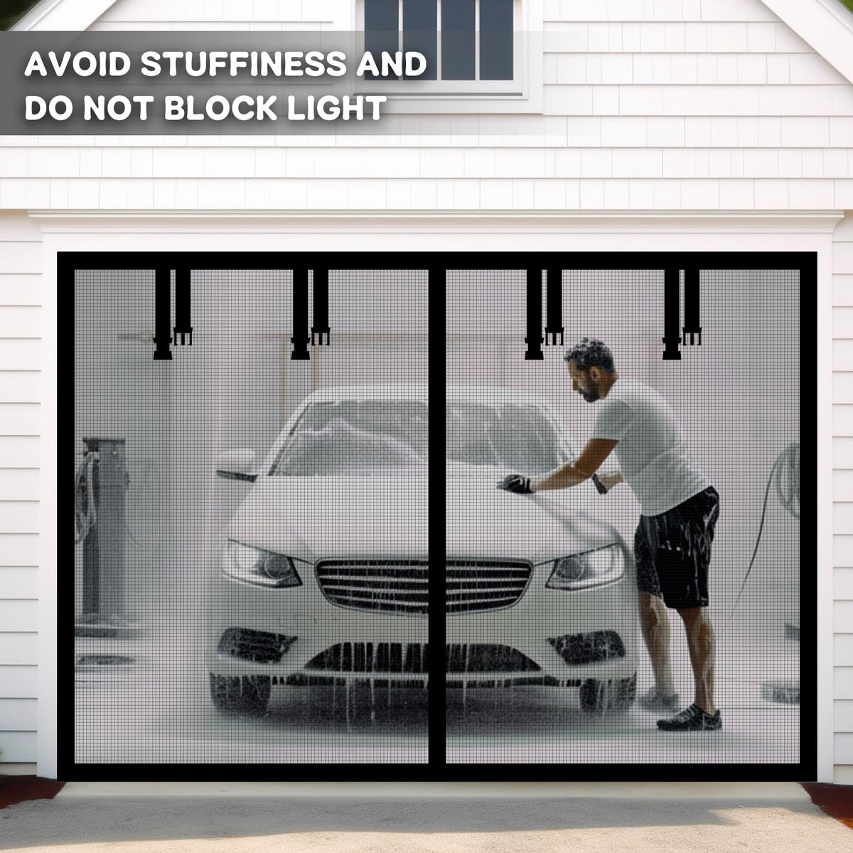 Aurelio TECH black screen color blending with exterior decor.