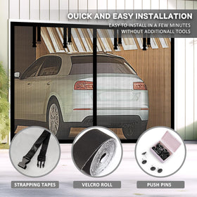 Aurelio TECH wind-resistance feature keeps the screen in place during breeze.
