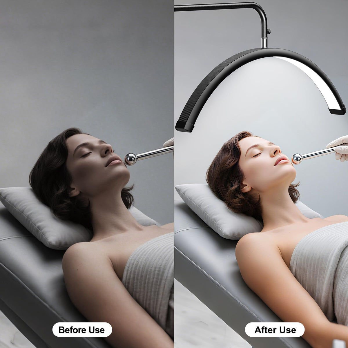 Height adjustable from 53.14 to 70.86 inches for flexible setups