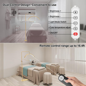 AURELLE lash light phone holder supports hands-free recording