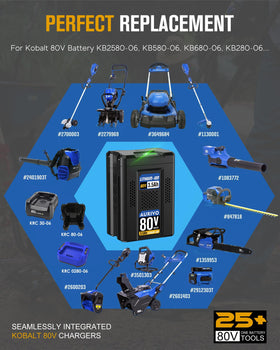 AURIVO 280Wh battery exterior design enables longer runtime for outdoor tasks.