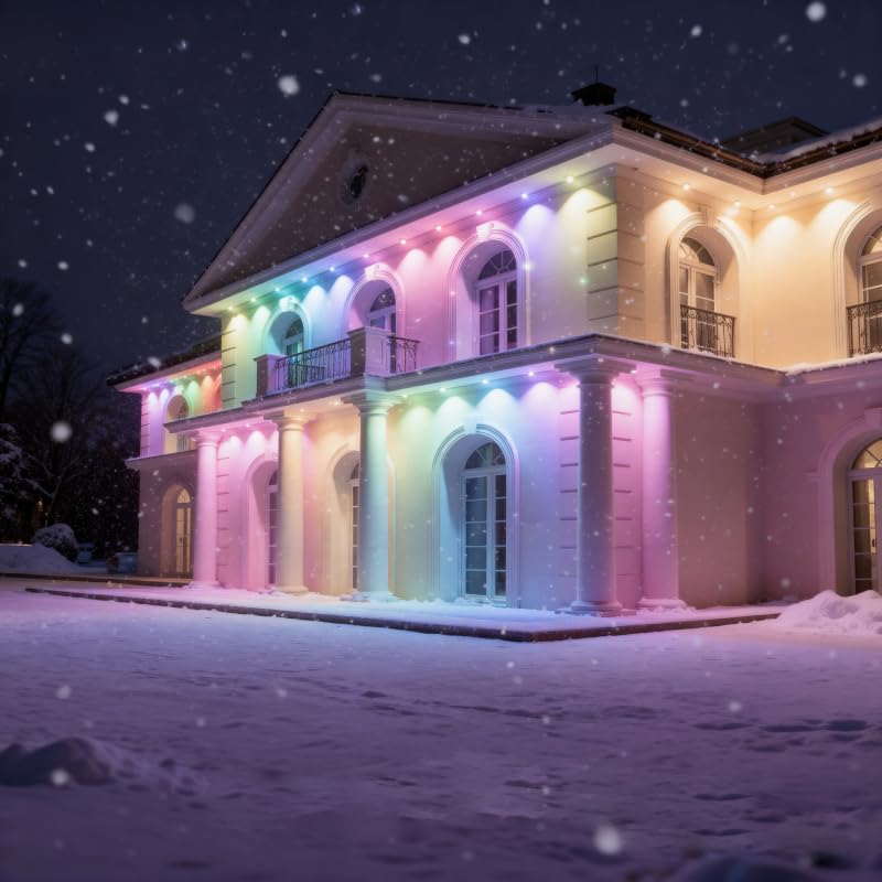 AurNyvaMay IP67 waterproof outdoor lights suitable for all-weather use.