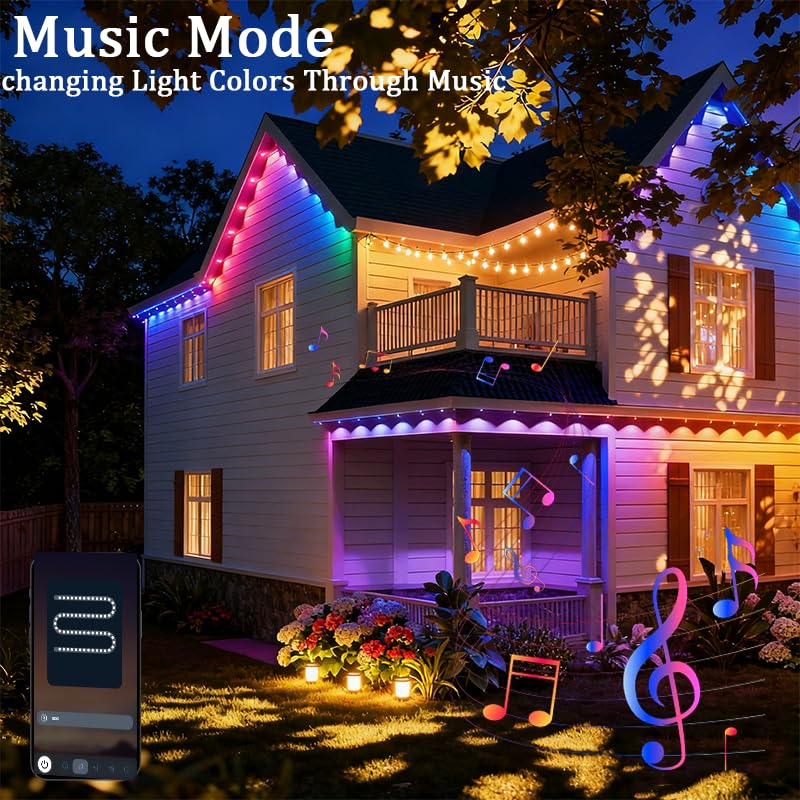 AurNyvaMay smart app and remote control for easy lighting customization