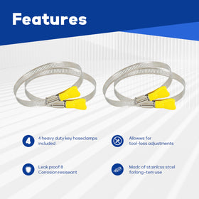 AuroraReveal grounded hose reduces static buildup during dust collection tasks