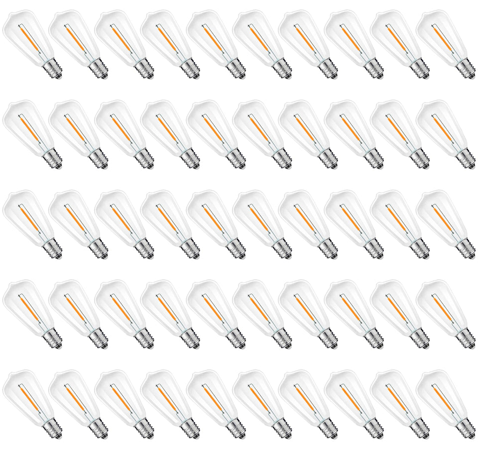 Austin Coast ST38 replacement bulbs bulk pack for easy outdoor lighting refresh