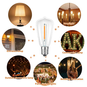 Austin Coast ST38 for outdoor string lights with waterproof durability