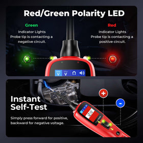 Autel PowerScan continuity test confirms circuit integrity with resistance checks