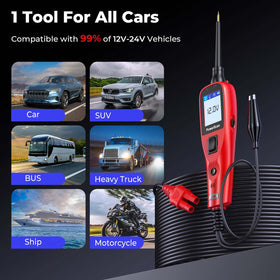Autel PowerScan short-circuit detection locates faults quickly with probes