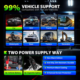 Autel PS100 tests trailer lights and lighting systems for quick checks