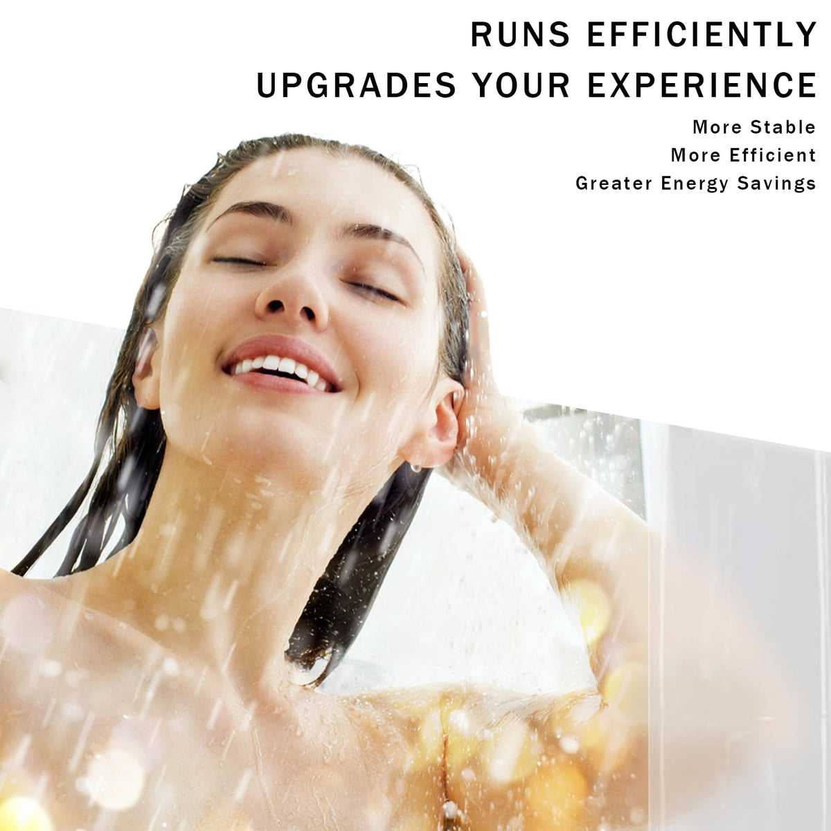 AutoAlly RV water heater in use on the road supporting comfortable hot showers.