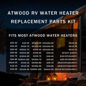 AutoAlly RV water heater installation guide image highlights simple DIY setup.