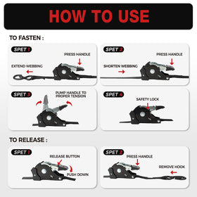 Autofonder secure S-hooks prevent scratches on vehicles.