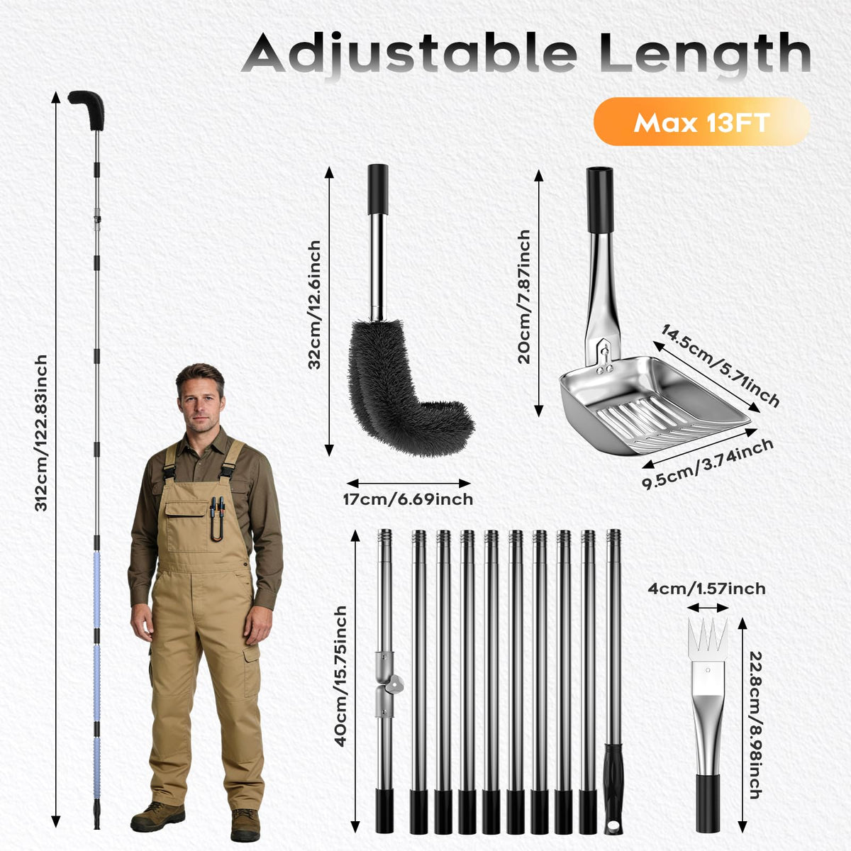 Automiim dry leaves and debris removal simplifies seasonal home maintenance
