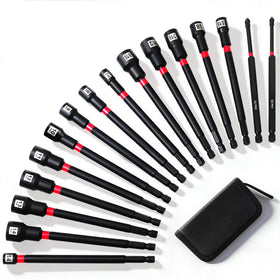 AutoViteX 16-Piece Magnetic Nut Driver Set for versatile fastening