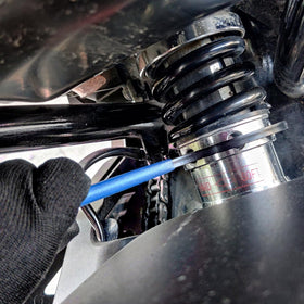 AutoWanderer Tool Coilover Wrench universal compatibility with stock and aftermarket shocks.