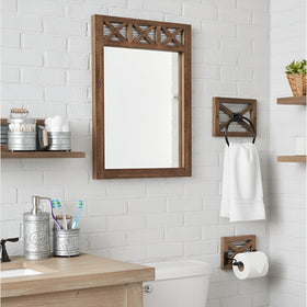 Easy-installation setup for Autumn Alley farmhouse bathroom fixture.