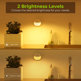 AUVON five-mode night light with adjustable brightness for any room