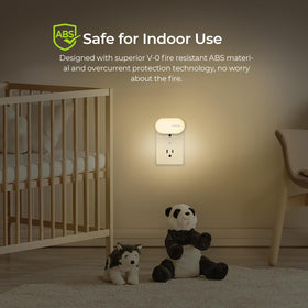 AUVON Night Light Auto Mode demonstrates energy-saving behavior