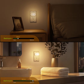 AUVON Night Light with dimmable top button control