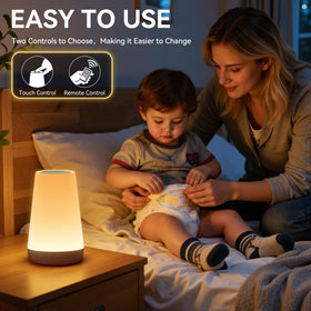 Auxmir portable USB rechargeable lamp for travel, home use, and outages.