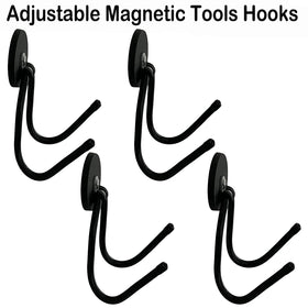 AUXPhome heavy-duty magnet hook supports a ladder on steel without slipping.