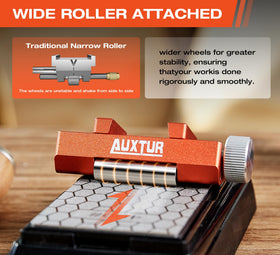 AUXTUR sharpening stone with flat surface supports precise tool restoration