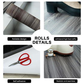 Auxua full 394-inch roll length suitable for large or small rooms