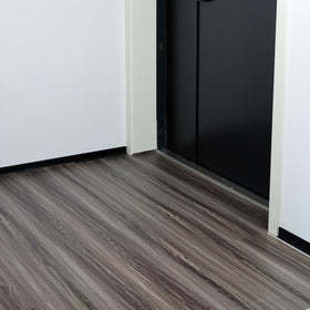 Auxua wood grain, 11.8-inch wide tile covering more area per sheet