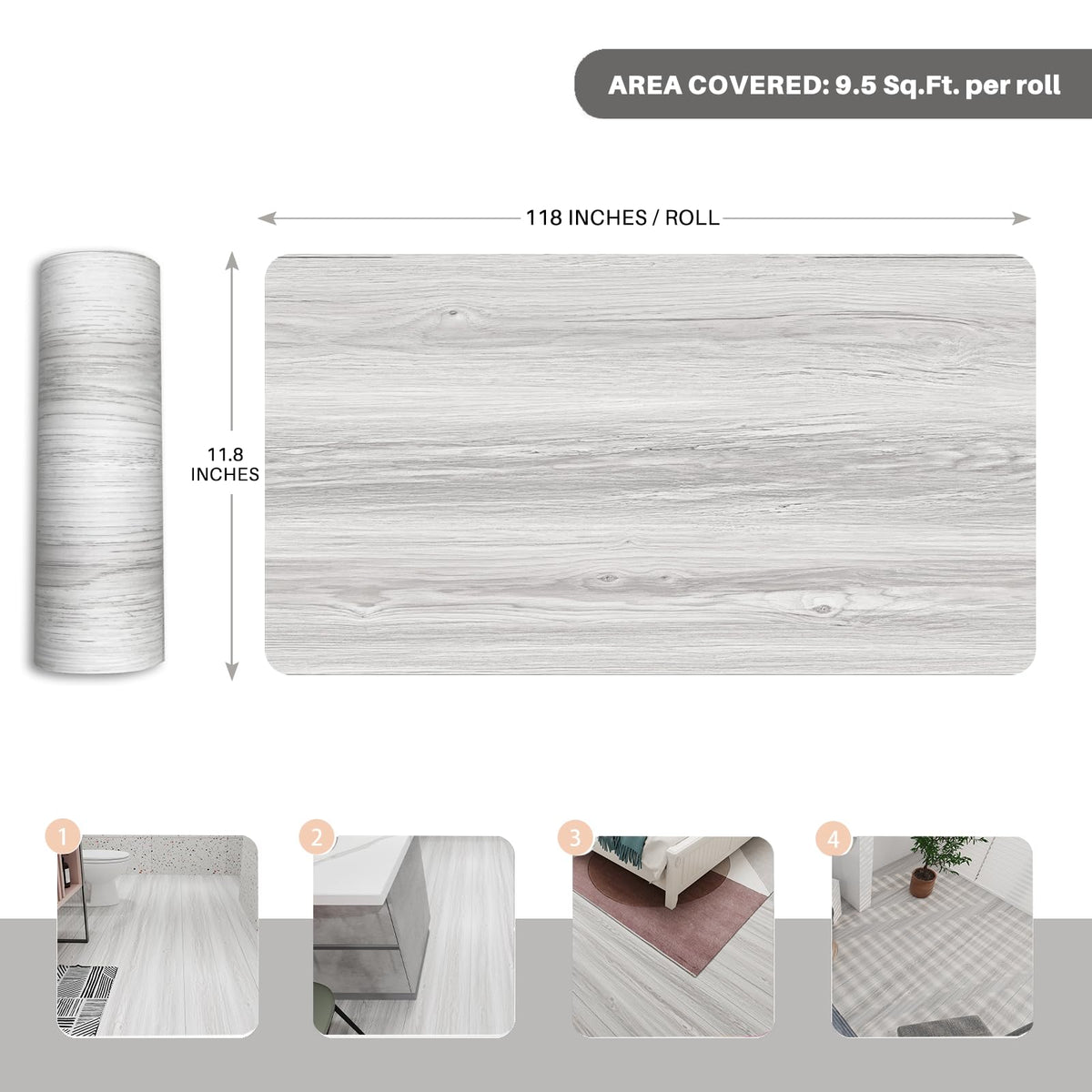 auxua roll-up design floor tiles laid out in a bright living room setting