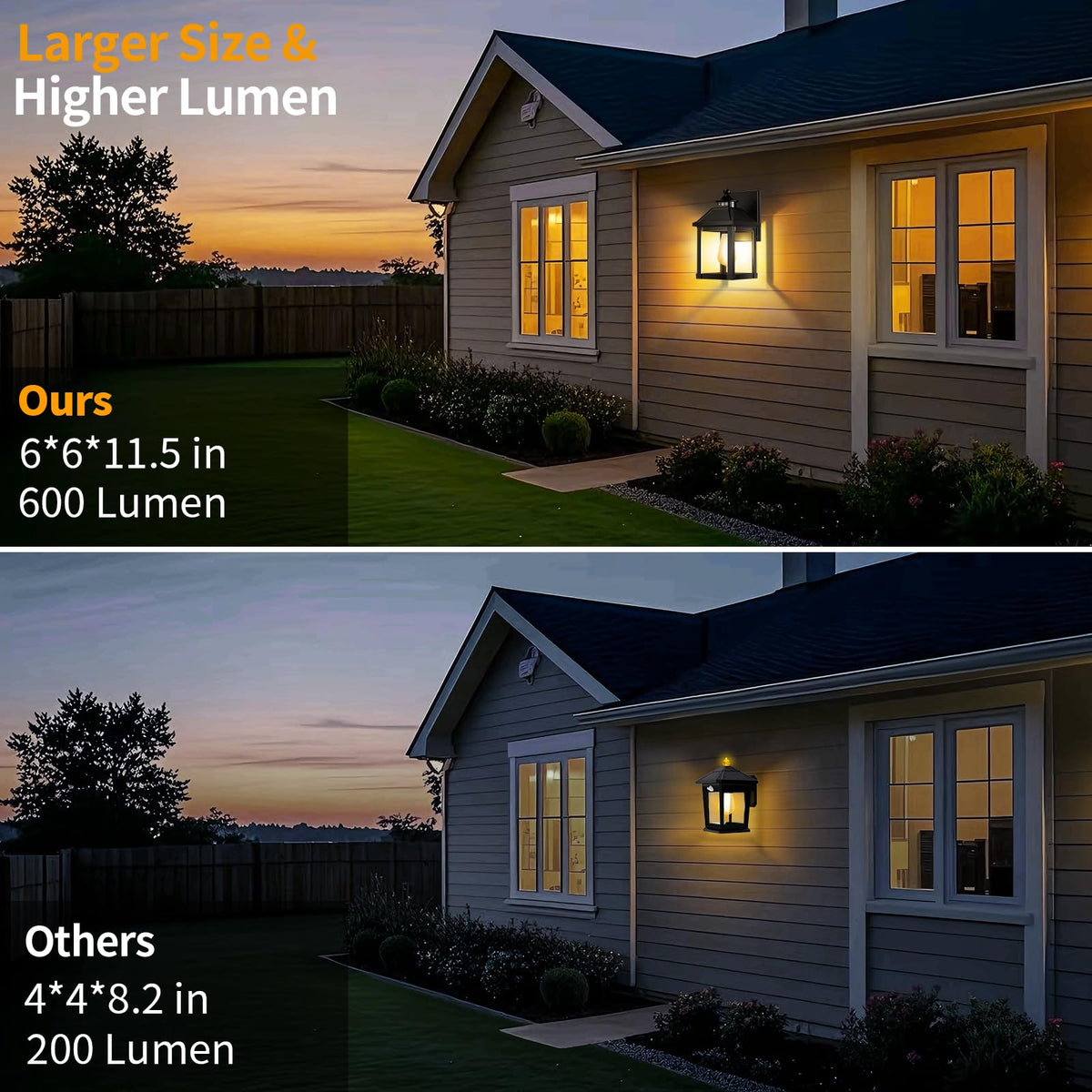 Auzev sconce with motion sensor activates on movement.