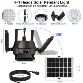 Indoor-outdoor setup of Auzev light for garage and patio spaces