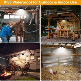Auzev waterproof design designed to withstand outdoor weather conditions.