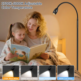 AUZONIMICS lamp with remote and touch control for easy operation.
