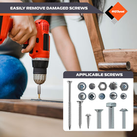 AV Steel easy-out bolt extractor kit enables confident DIY repairs.