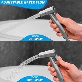 AVAbay adjustable pressure provides gentle to strong water flow.
