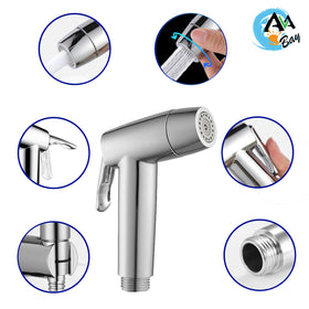 AVAbay chrome finish bidet sprayer for durable bathroom use