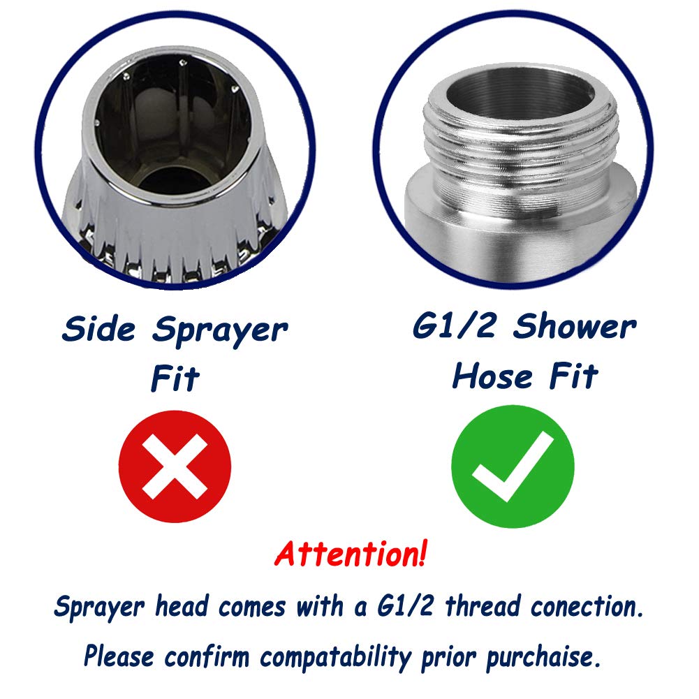 AVAbay universal G1/2 coupling fits standard hoses for easy install