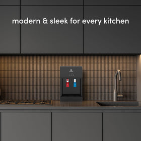 Avalon B8BLK hot and cold spouts provide quick beverages.