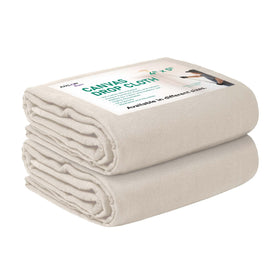 Avalon Home canvas drop cloth 4x5 ft protecting floors during painting
