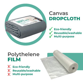 Avalon Home canvas drop cloth 9x6 durable cotton blend for long use