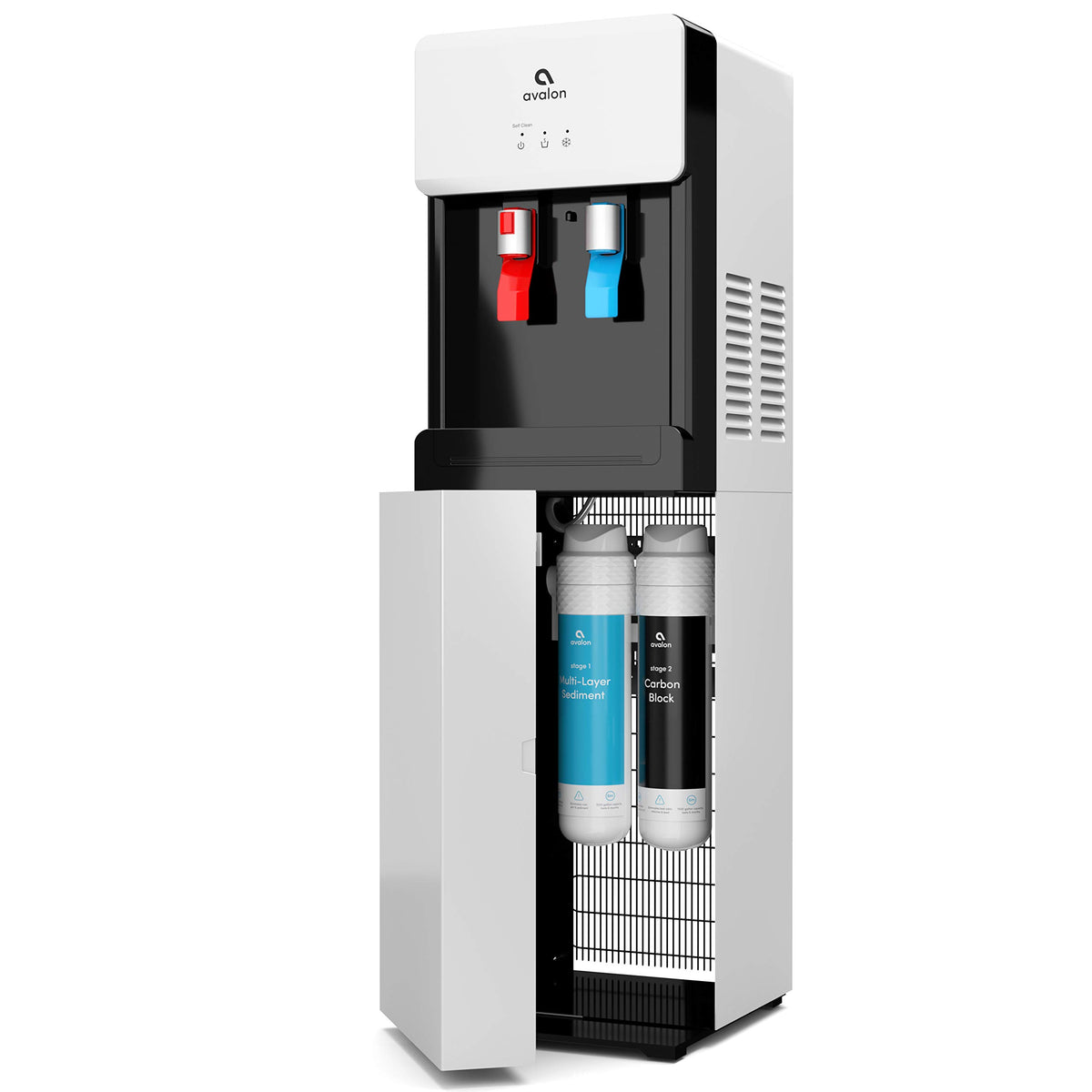 Two-pack Avalon filter set for ongoing bottleless cooler maintenance